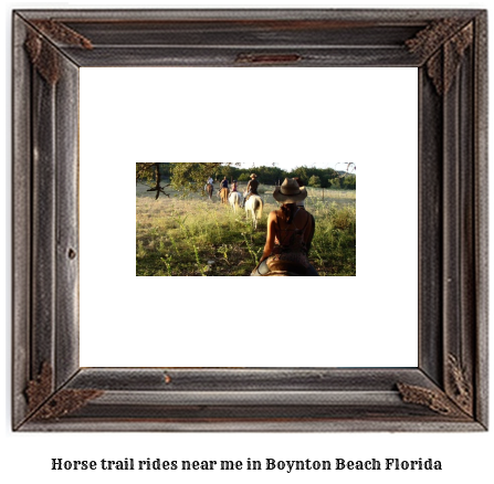 horse trail rides near me in Boynton Beach, Florida